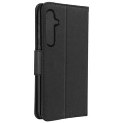 Étui pour Samsung Galaxy S24 Clapet Portefeuille Support Vidéo Noir - AVIZAR - Semi-rigide - Synthétique - Mixte