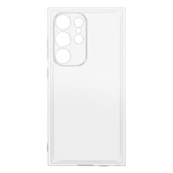 Coque de protection AVIZAR pour Samsung Galaxy S24 Ultra - Silicone souple - Dos transparent - 2mm dépaisseur