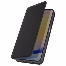 Étui pour Samsung Galaxy A25 - AVIZAR - Porte-carte Support Vidéo Clapet Magnétique Noir