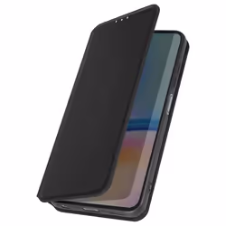 Étui pour Galaxy A05s - AVIZAR - Porte-carte Support Vidéo Clapet Magnétique Noir