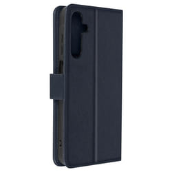 Étui pour Samsung Galaxy A25 Portefeuille et Support Vidéo Bleu Nuit