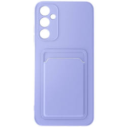 Coque pour Samsung Galaxy A05s - AVIZAR - Porte-carte Souple Anti-traces Lavande