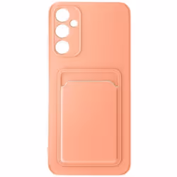 Coque pour Samsung Galaxy A05s - AVIZAR - Porte-carte Souple Anti-traces - Rose Poudré