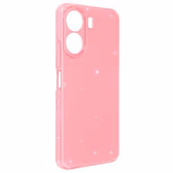 Coque pour Xiaomi Redmi 13C - AVIZAR - Design Pailleté - Caméra Protégée - Rose