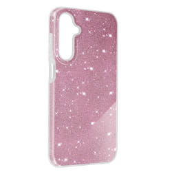 Coque pour Samsung Galaxy A25 5G Paillette Silicone Semi rigide Fin Rose - AVIZAR - Glamour - Mixte
