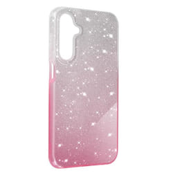 Coque Samsung Galaxy A25 5G AVIZAR - Paillette Brillante Rose - Semi-rigide