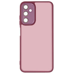 Coque pour Samsung Galaxy A25 5G - AVIZAR - Dos Rigide Fumé - Bloc Caméra Protégé - Violet Foncé