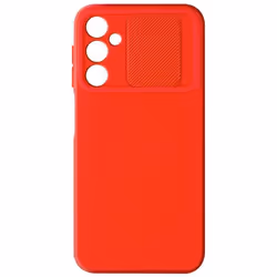 Coque pour Samsung Galaxy A25 5G - AVIZAR - Rouge - Semi-rigide - Synthétique - Lisse