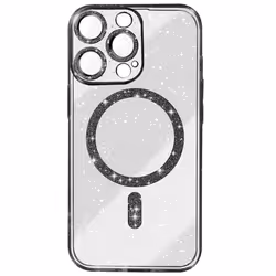 Coque MagSafe - AVIZAR - iPhone 14 Pro Max - Silicone Pailleté - Protection Antichoc - Élégante