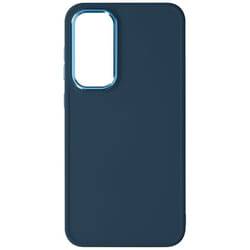 Coque pour Samsung Galaxy S23 FE - AVIZAR - Rigide - Métallisé - Bleu - Prise en main agréable