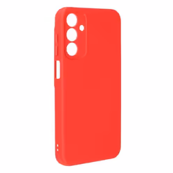 Coque pour Samsung Galaxy A15 - AVIZAR - Semi-rigide Soft-touch Anti-traces Rouge