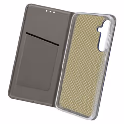 Étui AVIZAR pour Samsung A35 5G - Effet Granulé - Porte carte - Support Vidéo - Bleu Nuit