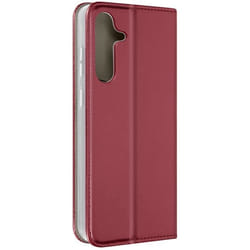 Étui pour Samsung Galaxy S24 Plus - AVIZAR - Portefeuille Fonction Support - Rouge - Rabat