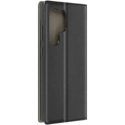 Étui pour Samsung Galaxy S24 Ultra - AVIZAR - Portefeuille Fonction Support - Noir