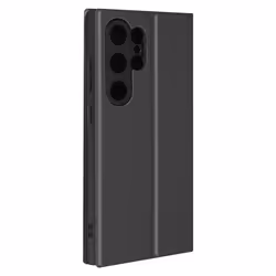 Étui pour Samsung Galaxy S24 Ultra Soft touch Porte-carte Support Noir