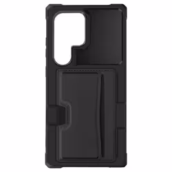 Coque pour Samsung S24 Ultra - AVIZAR - Antichoc Coins Renforcés Porte-carte Noir