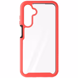 Coque pour Samsung Galaxy A25 5G - AVIZAR - Dos Rigide Contour Silicone Renforcé - Rouge