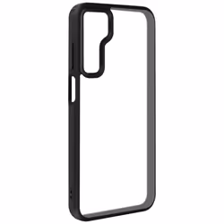 Coque - Samsung - A25 5G - Rigide - Coins Renforcés - Dos Givré Blanc / Noir