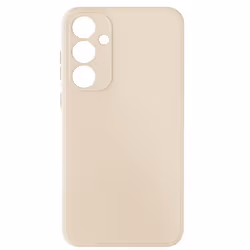Coque pour Samsung Galaxy A55 Soft Touch Mat Silicone Flexible Beige