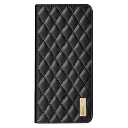 Étui pour Xiaomi Poco F6 - AVIZAR - Style Matelassé - Porte carte - Noir