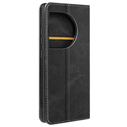 Housse portefeuille pour OnePlus 12 et 12R Clapet magnétique support Noir