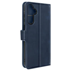Étui pour Samsung Galaxy A15 5G - AVIZAR - Portefeuille Fonction Support Vidéo - Bleu - Rabat - Lisse
