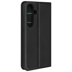 Étui pour Samsung Galaxy S24 Clapet Portefeuille et Support Vidéo Noir