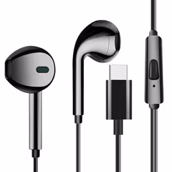 Écouteurs - AVIZAR - USB C - Intra-auriculaires - Microphone intégré - Câble silicone 1.2m