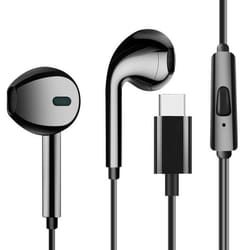 Écouteurs - AVIZAR - USB C - Intra-auriculaires - Microphone intégré - Câble silicone 1.2m