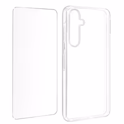 Coque protection intégrale pour Samsung Galaxy A55 5G verre trempé Transparent