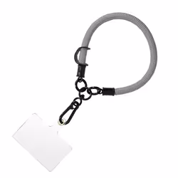 Dragonne - AVIZAR - Nylon Souple - Gris - Compatible avec tout type de coque et détui