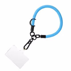 Dragonne Téléphone Nylon Souple Bleu - AVIZAR - Dragonne pour Smartphone - Synthétique - Bleu