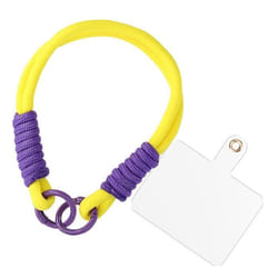 Dragonne pour Téléphone - AVIZAR - Bracelet Nylon Jaune - Universelle - Stylée - Souple