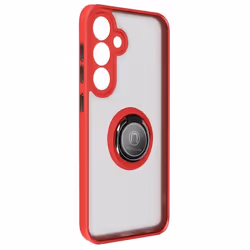 Coque pour Samsung Galaxy S24 - AVIZAR - Rouge - Semi-rigide - Synthétique - Mixte