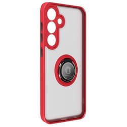 Coque pour Samsung Galaxy S24 - AVIZAR - Rouge - Semi-rigide - Synthétique - Mixte