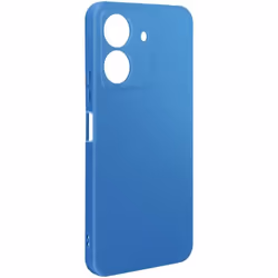 Coque pour Xiaomi Redmi 13C - AVIZAR - Semi-rigide Soft-touch Mat Bleu - Antichoc et anti-rayures