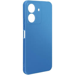 Coque pour Xiaomi Redmi 13C - AVIZAR - Semi-rigide Soft-touch Mat Bleu - Antichoc et anti-rayures