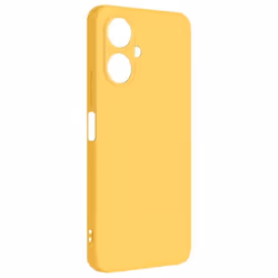 Coque pour smartphone - AVIZAR - Xiaomi Redmi 13C - Rigide - Jaune - Anti-traces - Dragonne