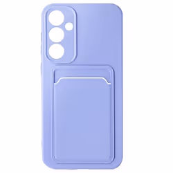 Coque pour Samsung S23 FE - AVIZAR - Souple - Lavande - Porte-carte - Anti-traces