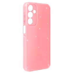 Coque silicone Galaxy A05S - AVIZAR - Design pailleté - Caméra protégée - Rose