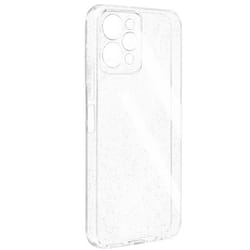 Coque pour Xiaomi Redmi 12 - AVIZAR - Silicone Pailleté - Transparent - Caméra Protégée - Souple