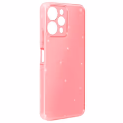 Coque pour Xiaomi Redmi 12 Silicone Pailleté Caméra Protégée Rose - AVIZAR - Semi-rigide - Synthétique - Mixte