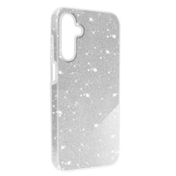 Coque Samsung Galaxy A15 5G - AVIZAR - Glitter Case - Paillette Argent - Semi-rigide