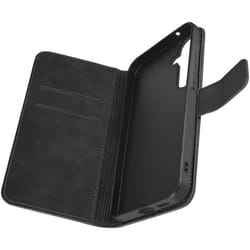 Housse pour Samsung A55 5G - AVIZAR - Portefeuille Clapet Support Vidéo - Noir