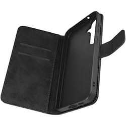 Housse pour Samsung S23 FE - AVIZAR - Portefeuille Clapet Support Vidéo - Noir