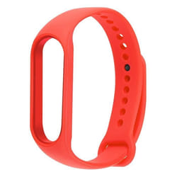 Bracelet pour Xiaomi Mi Band 5 / 6 / 7 - AVIZAR - Silicone Soft Touch Waterproof Rouge