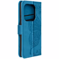 Étui Papillon Mandala - Xiaomi - Redmi Note 13 Pro - Protection intégrale - Dragonne - Coque semi-rigide