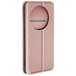 Étui pour Honor Magic 6 Lite Porte-carte Support Vidéo Rose Champagne
