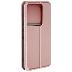 Étui pour Xiaomi Redmi Note 13 Pro 5G - AVIZAR - Classic Edition - Porte-carte - Support Vidéo - Rose