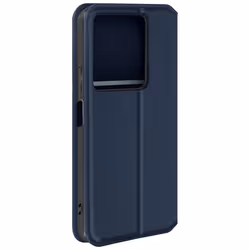 Étui pour Xiaomi Redmi Note 13 5G - AVIZAR - Porte-carte Support Vidéo - Bleu Nuit